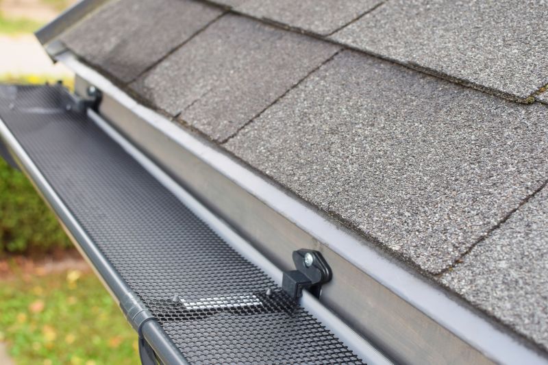 Gutter Cover System on Roof
